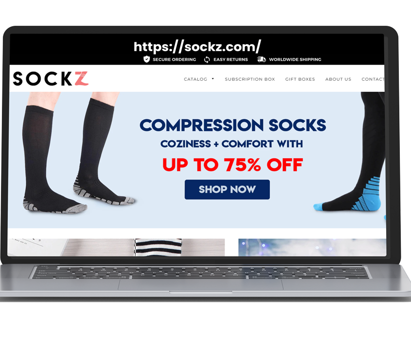 Sockz.com -WEBSITE DESIGNING & GOOGLE ADS