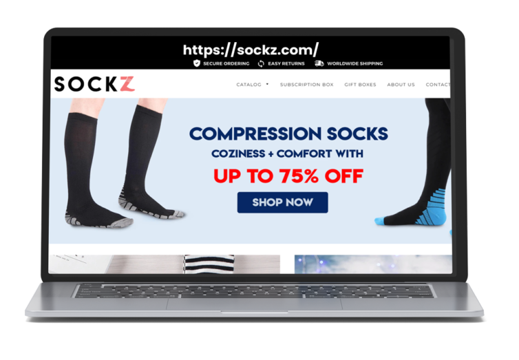 Sockz.com -WEBSITE DESIGNING & GOOGLE ADS